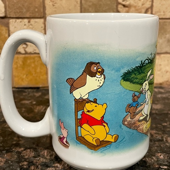 Disney Other - Winnie the Pooh 16 Oz. Coffee Mug from The Disney Store Characters Rabbit Tigger